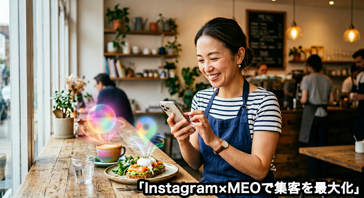 飲食店のInstagram・MEO集客 広告費ゼロで予約を増やす方法